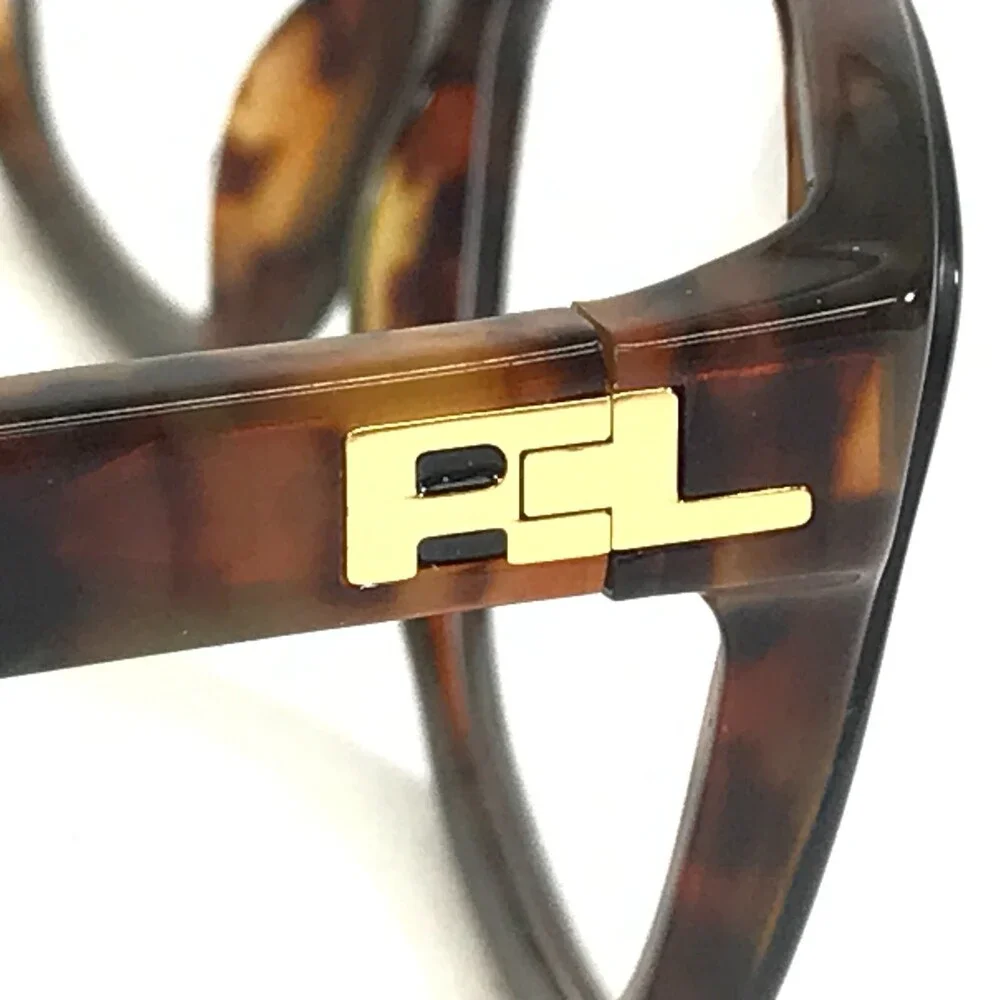 Ralph Lauren Eyeglasses Frames RL6160 5260 Black Brown Tortoise Gold 53-16-140